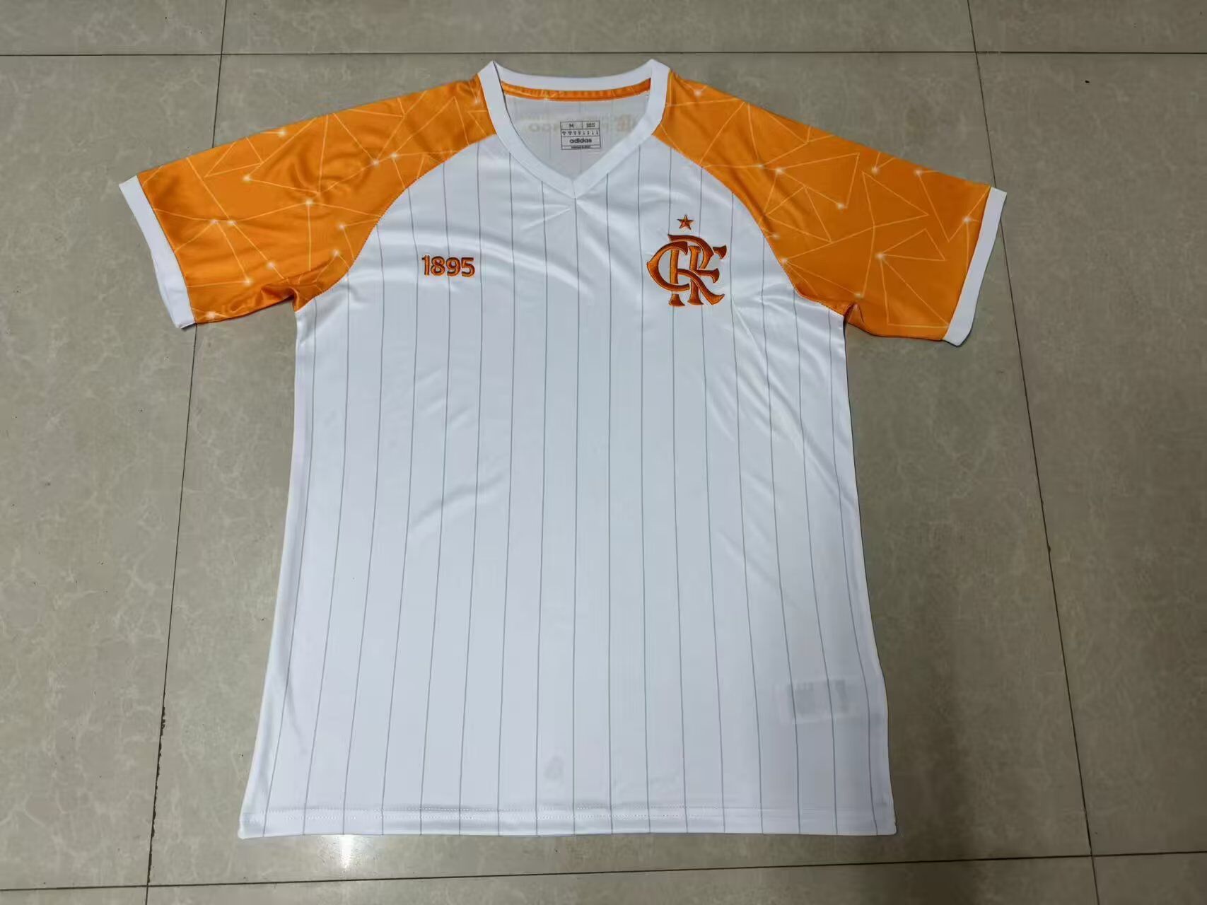 AAA Quality Flamengo 23/24 Special White/Orange Soccer Jersey